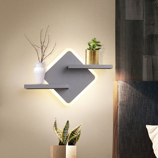 Sleek Modern LED Light: Customizable Brightness for Any Room