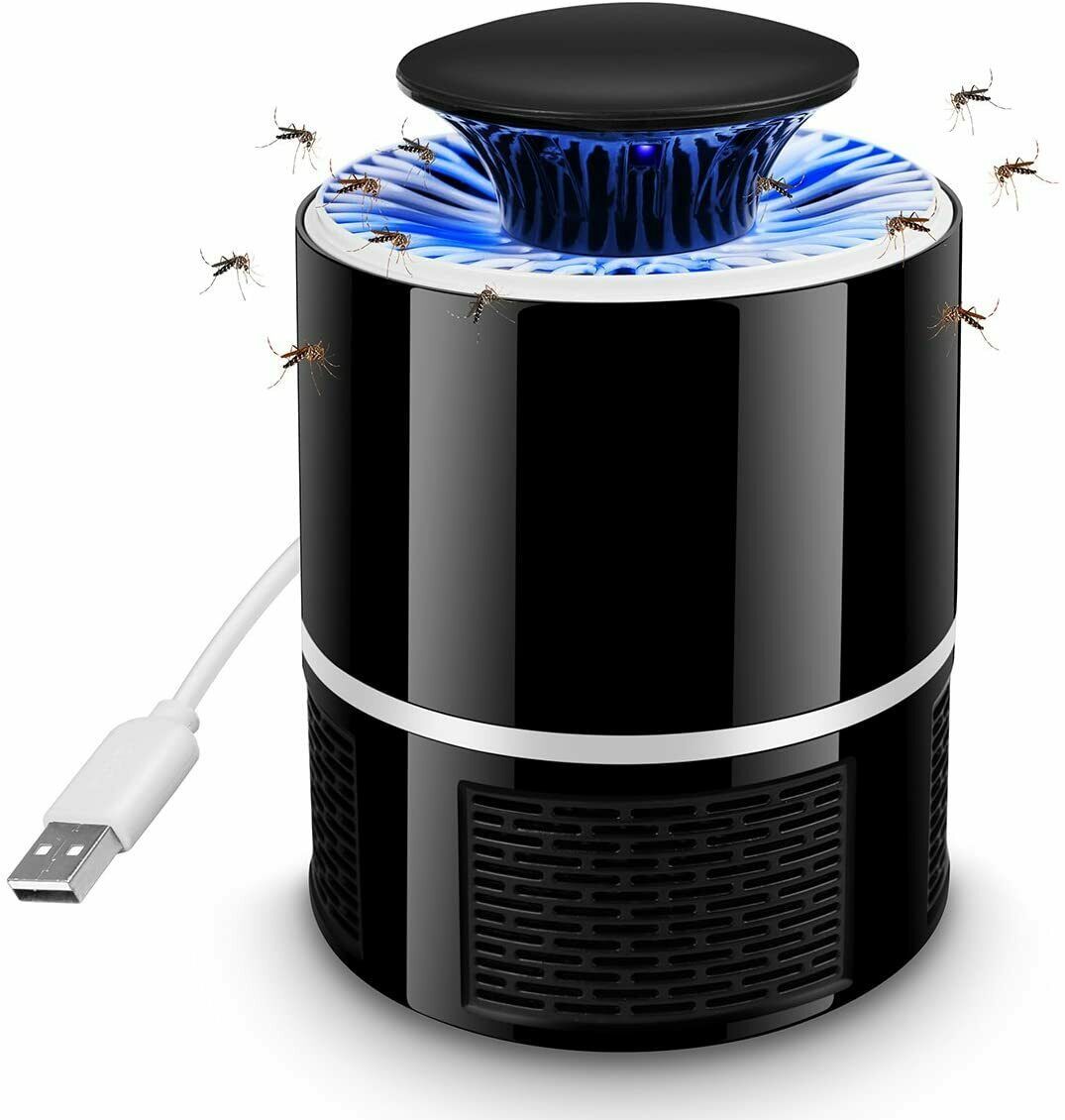 LED Mosquito Killer Lamp – Silent, USB Powered, Indoor & Outdoor Use