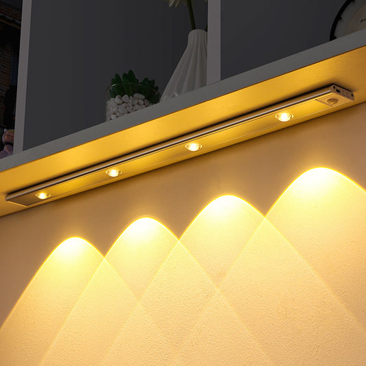 Magnetic LED Wall Lamp with Three-Color Dimming and Hill Projection