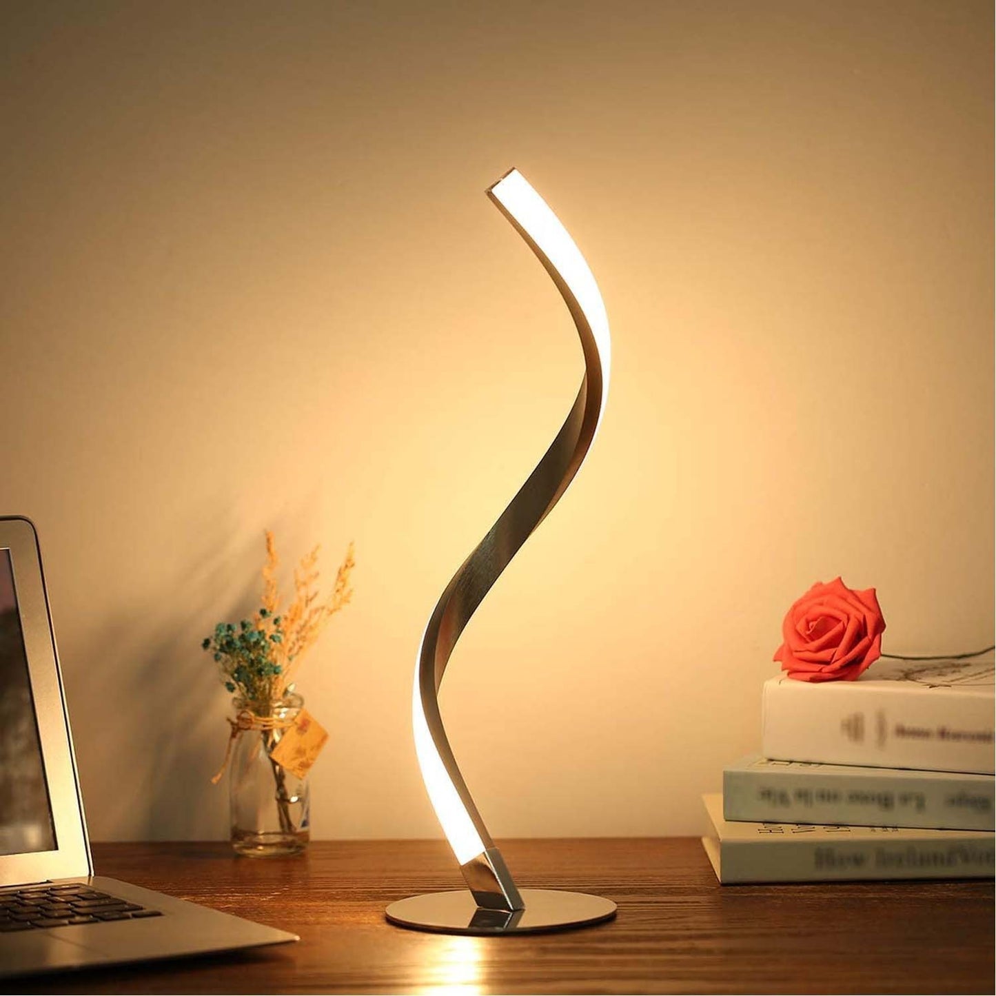 Multi-Color LED Night Lamp with Adjustable Dimming and Modern Design