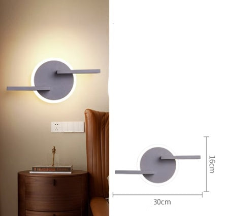 Sleek Modern LED Light: Customizable Brightness for Any Room