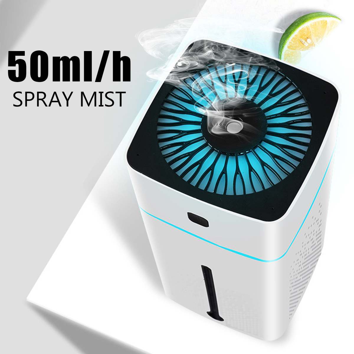 Dual-Function Air Purifier & Humidifier with LED Light