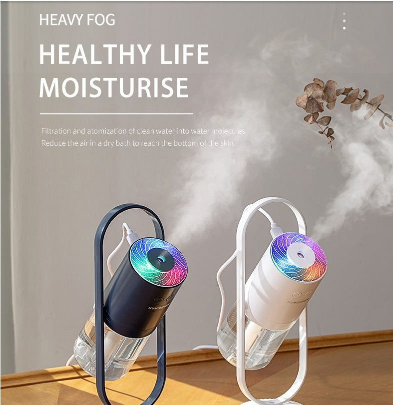 Magic Shadow USB Air Humidifier & Night Light – Ultrasonic Mist Maker