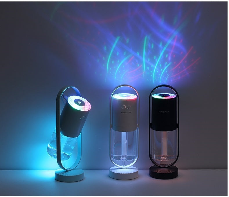 Magic Shadow USB Air Humidifier & Night Light – Ultrasonic Mist Maker