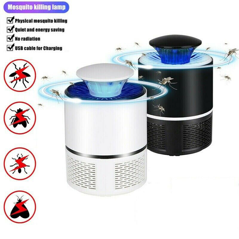 LED Mosquito Killer Lamp – Silent, USB Powered, Indoor & Outdoor Use