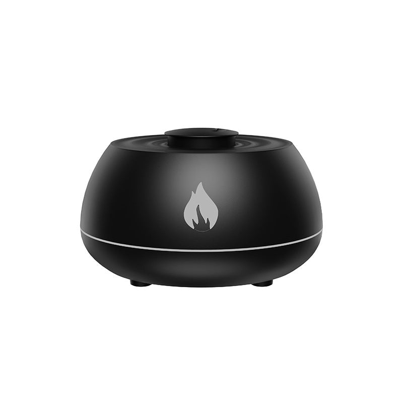 Flame Effect Aromatherapy Diffuser with LED Lighting and USB Power