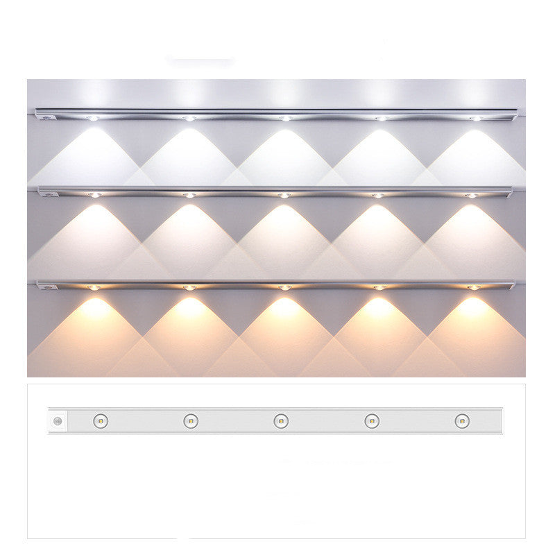 Magnetic LED Wall Lamp with Three-Color Dimming and Hill Projection