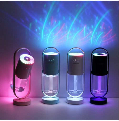 Magic Shadow USB Air Humidifier & Night Light – Ultrasonic Mist Maker