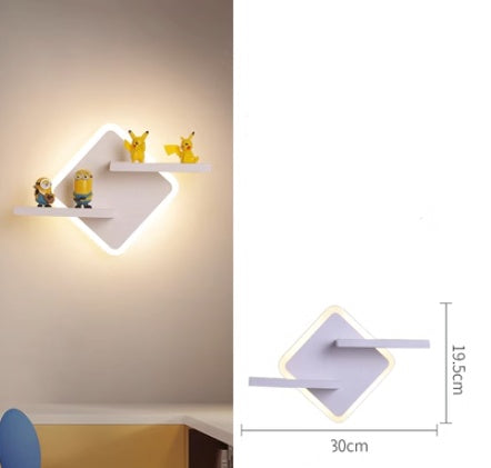 Sleek Modern LED Light: Customizable Brightness for Any Room