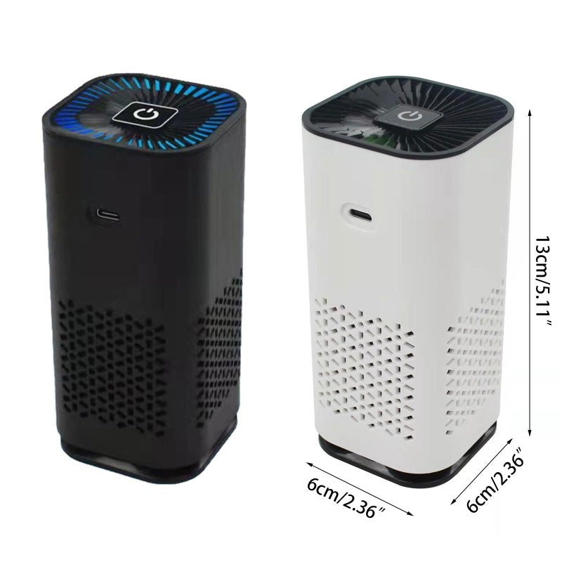 Portable High-Efficiency Air Purifier with Quiet Sleep Mode