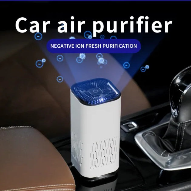 Portable High-Efficiency Air Purifier with Quiet Sleep Mode