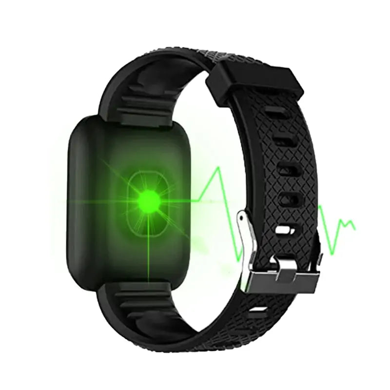 "Smart Watch with Health Tracking & Bluetooth"