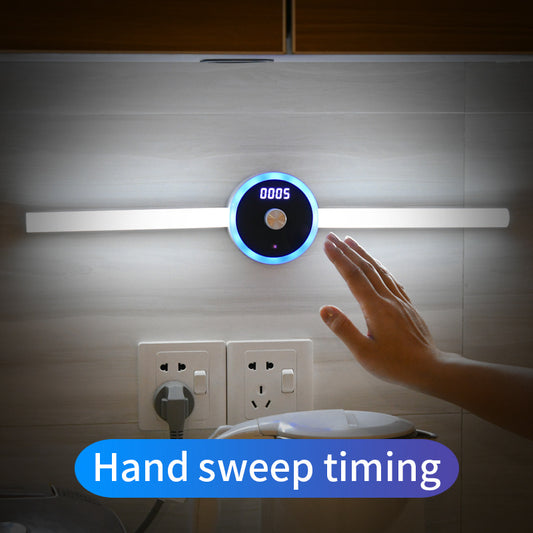 Smart Sensor Lamp 3-in-1: Light, Timer & Clock for Modern Living!