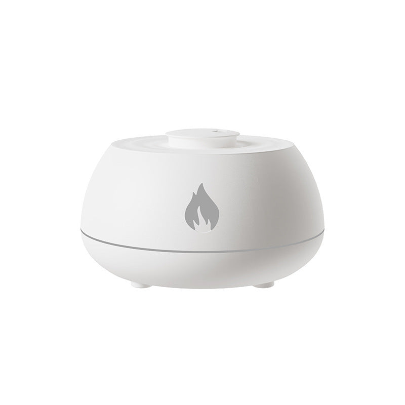 Flame Effect Aromatherapy Diffuser with LED Lighting and USB Power