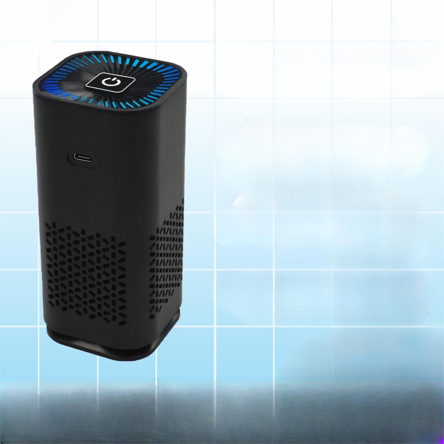 Portable High-Efficiency Air Purifier with Quiet Sleep Mode