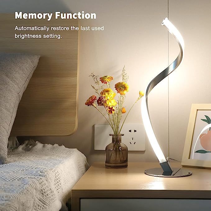 Multi-Color LED Night Lamp with Adjustable Dimming and Modern Design